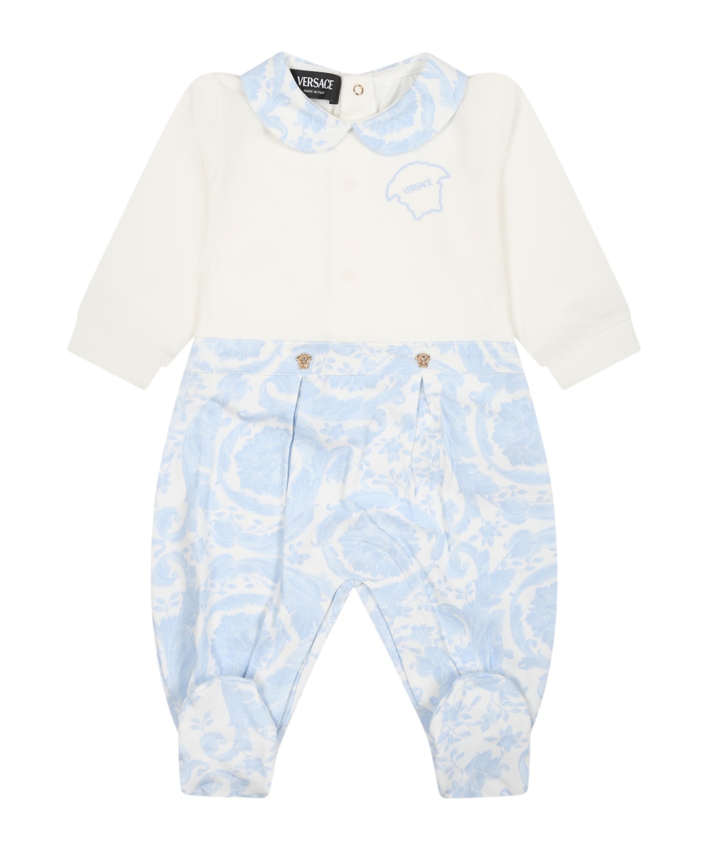 Versace A Jumpsuit / Climbing Suit In White