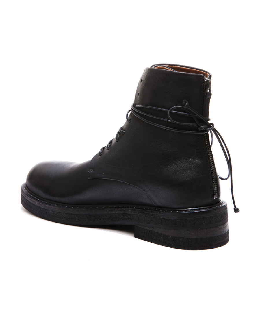 Marsèll Chunky Lace-up Boots In Black