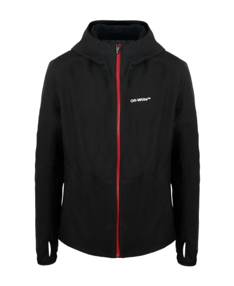 Off-white Black Ski Tech Jacket In Black
