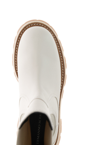 Ermanno Scervino Logo Boots In White