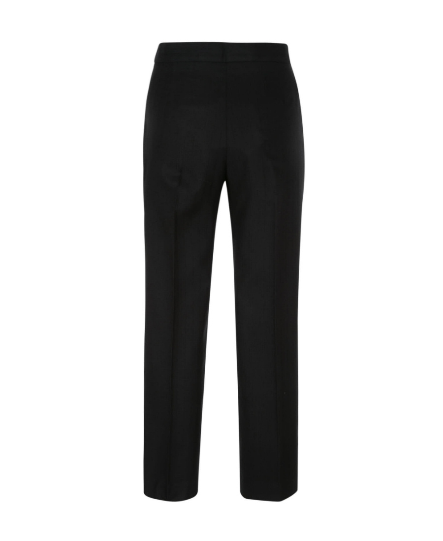 Stella Mccartney Logo Logo Trousers In Black