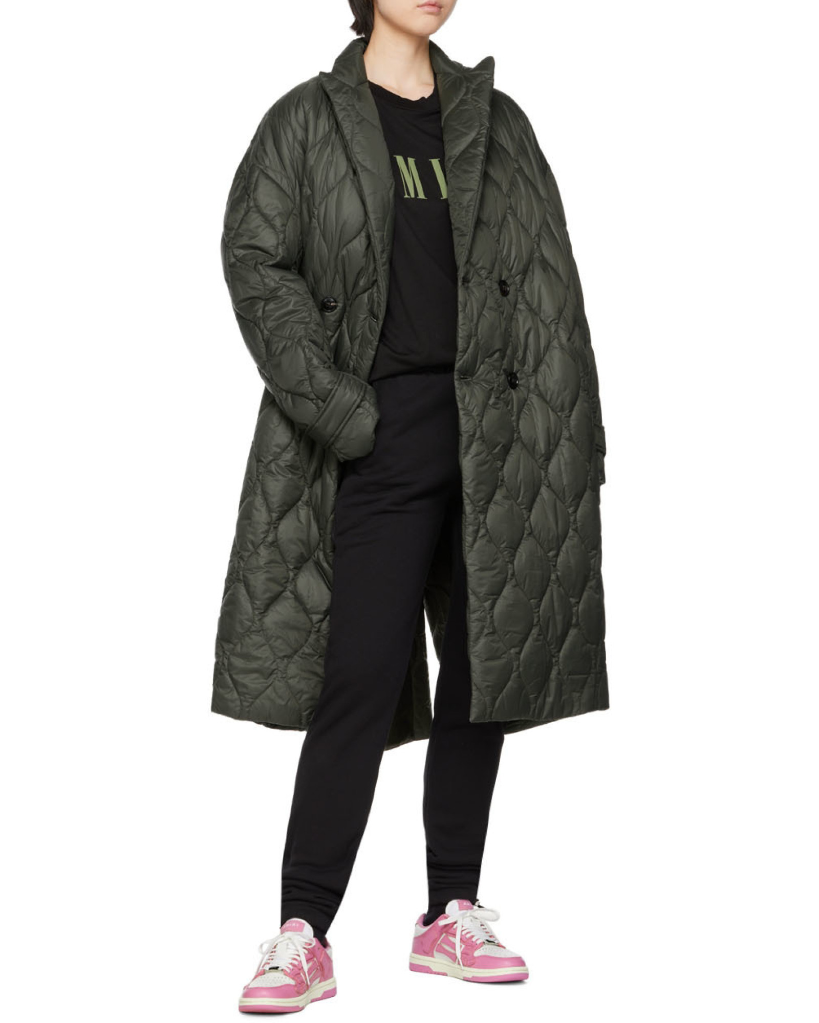 Amiri Coat In Green