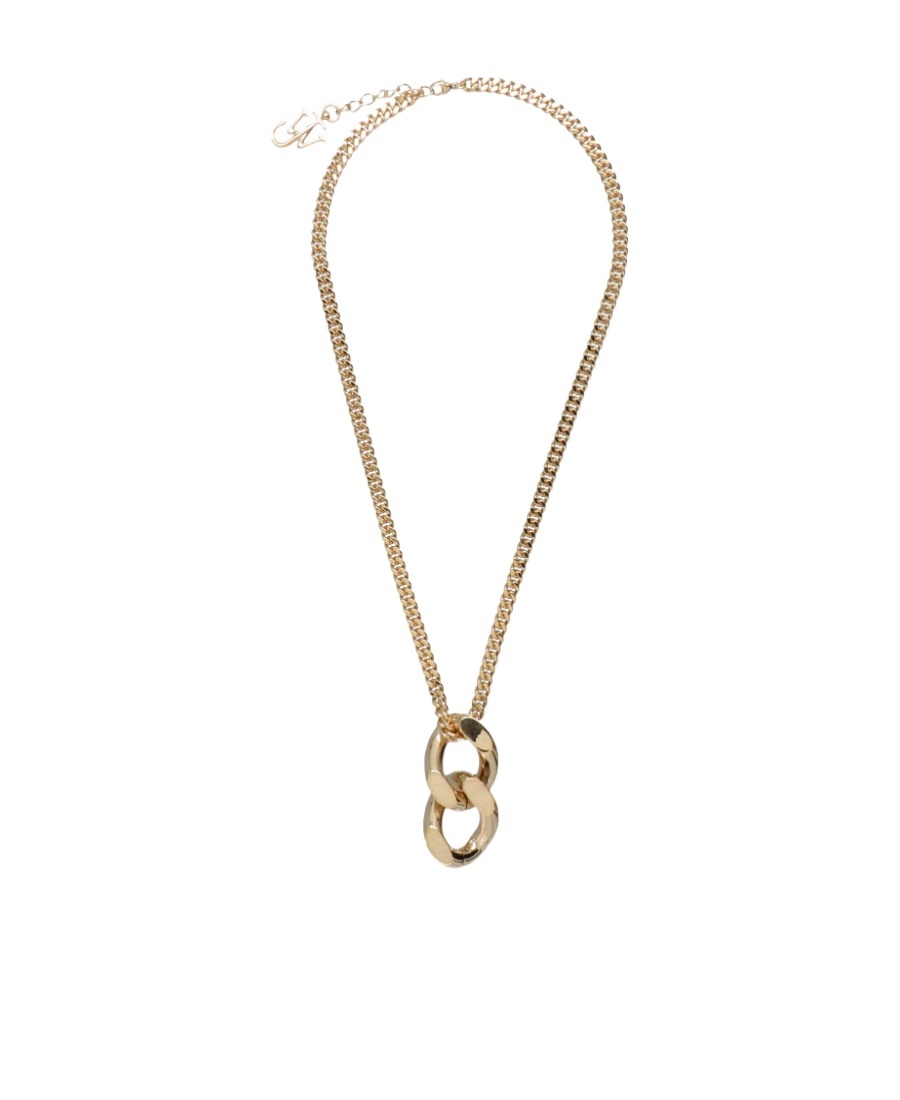 Jw Anderson J.w.anderson 'chain Link Pendant' Necklace In Yellow