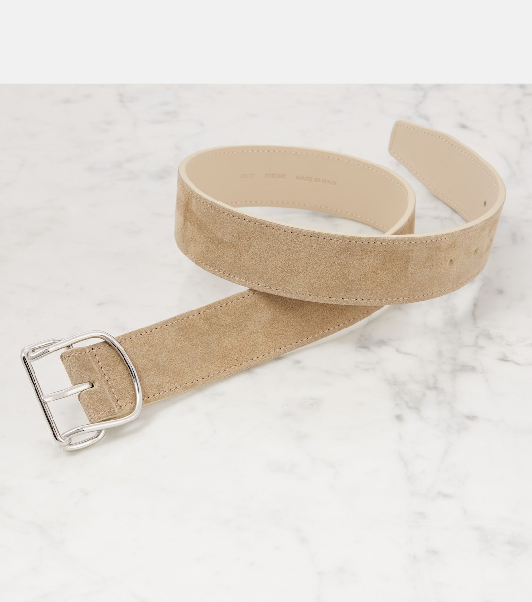 Totême Adjustable Waist Belt In Brown