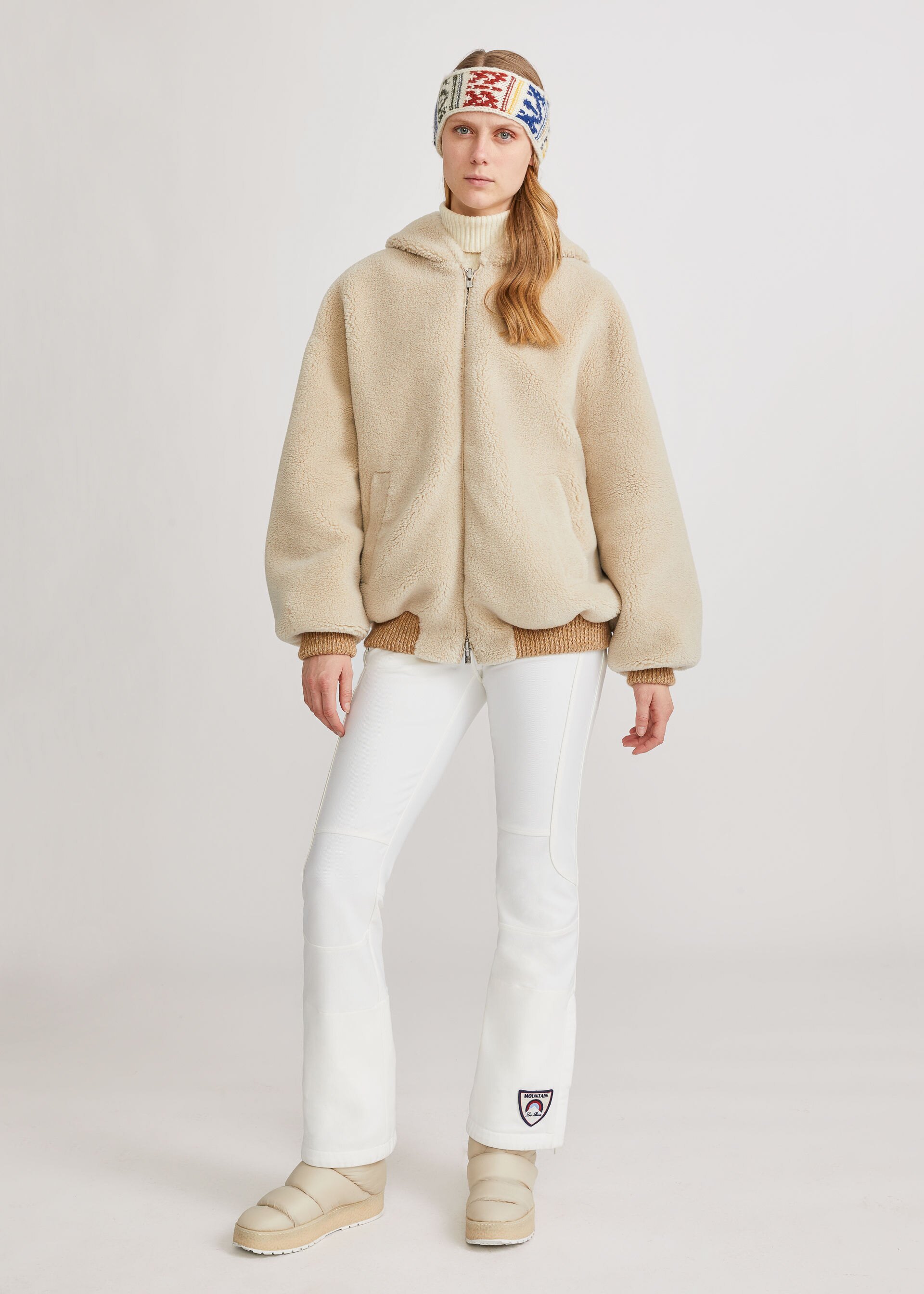 Loro Piana Wear Hooded Casual Jacket In Front And Back In Nude