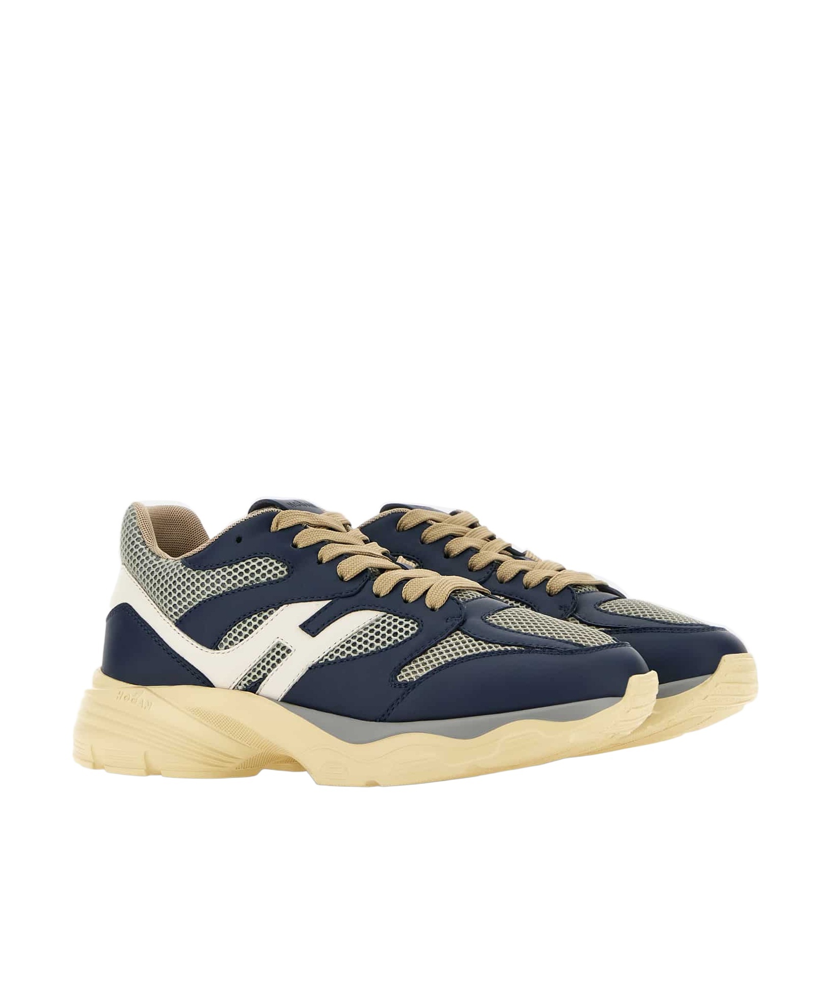 Hogan H665 Lace-up Sneakers In Multi