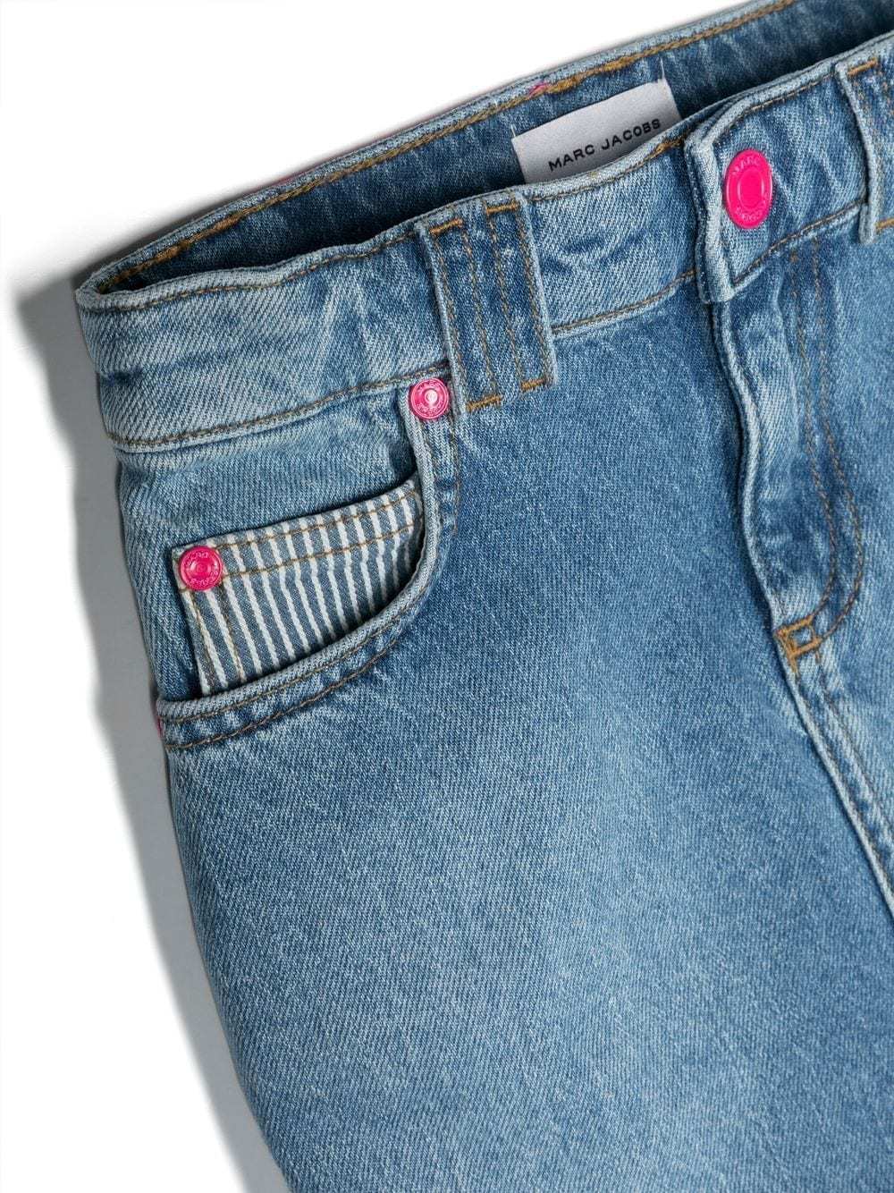 Marc Jacobs Logo Skirt In Blue