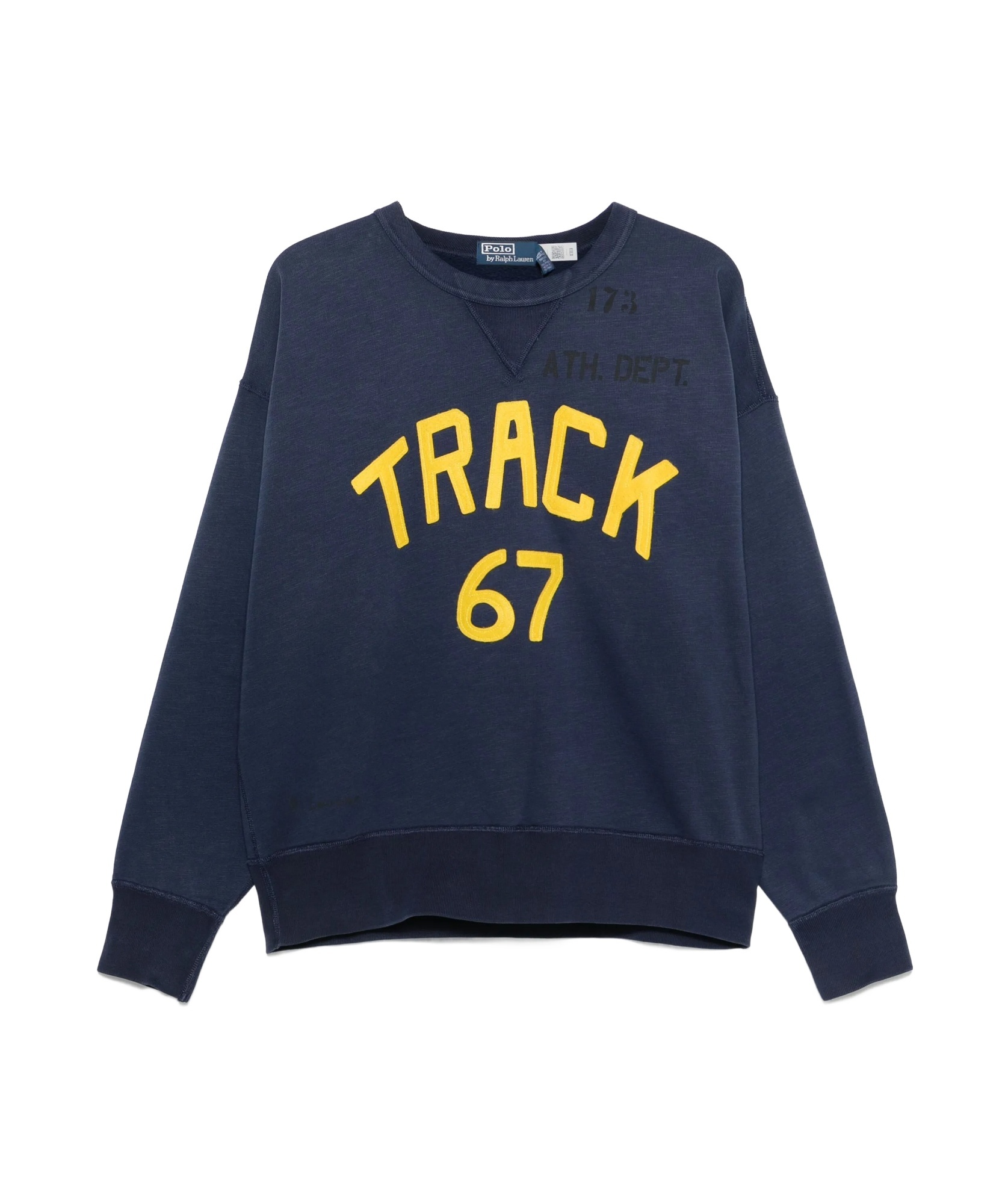 Polo Ralph Lauren Long Sleeve-sweatshirt Clothing In Navy Blue