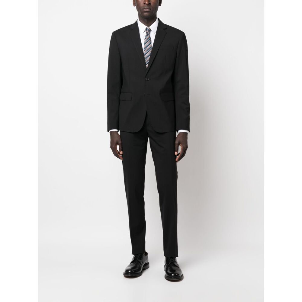 Dsquared2 Single-breasted Two-piece Suit In Black