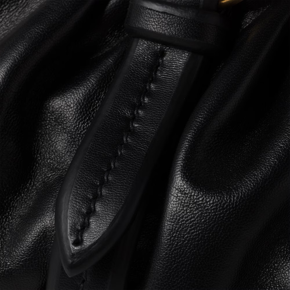 Miu Miu Joie Shoulder Bag In Black