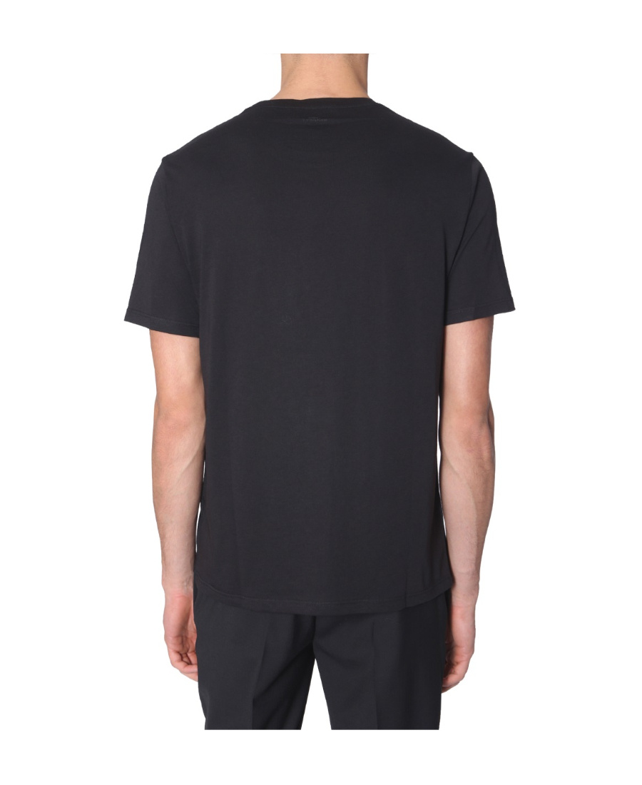Neil Barrett Funke'd Bear Printed Short Sleeved T-shirt In Black