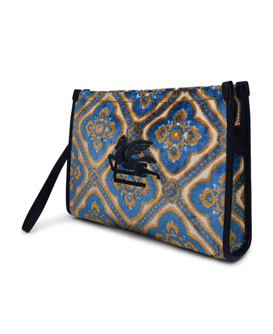 Etro Top Zipper Handbag In Multicolor
