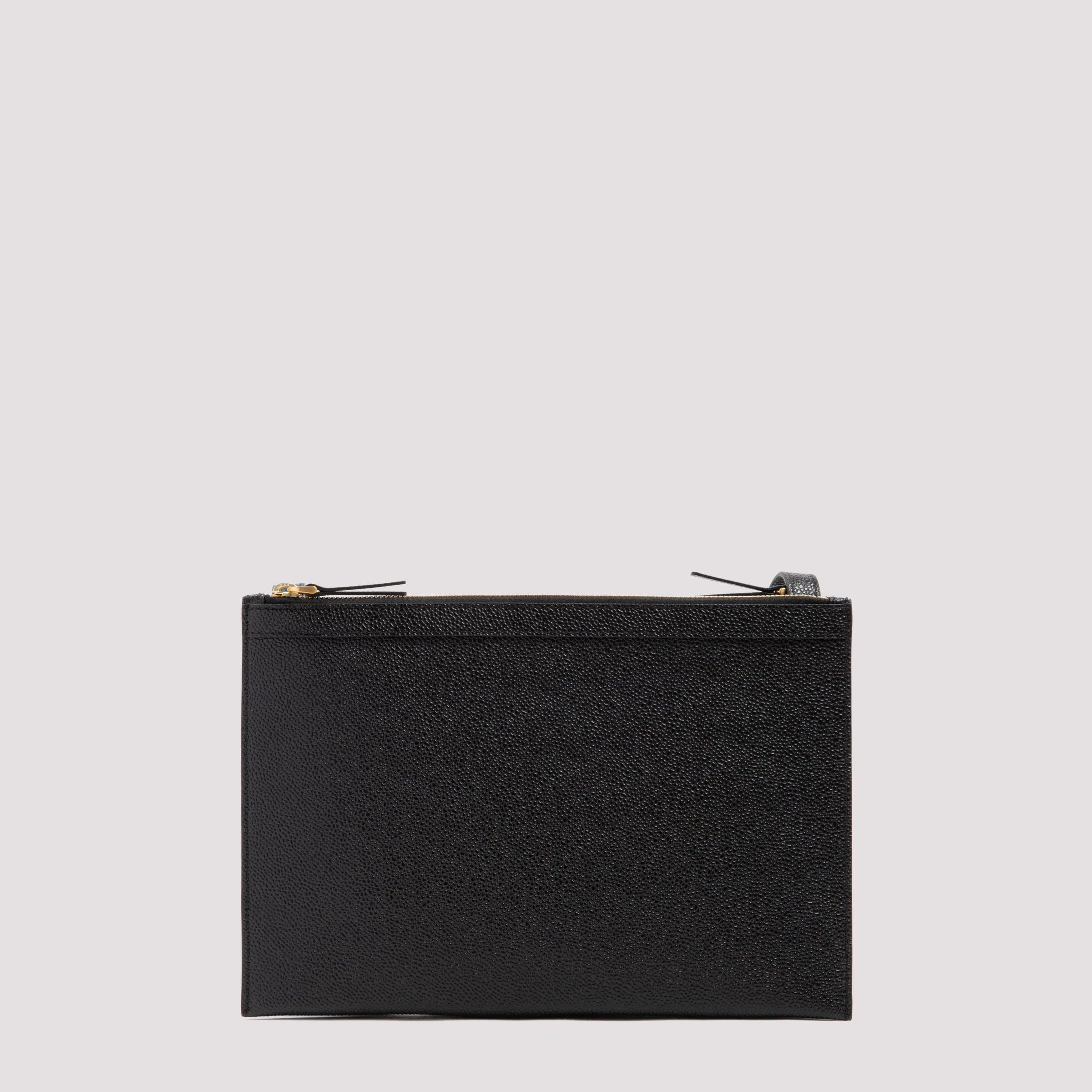 Thom Browne Logo-print Crossbody Bag In Black