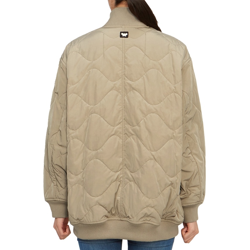 Weekend Max Mara Long-sleeved Casual Jacket In Nude