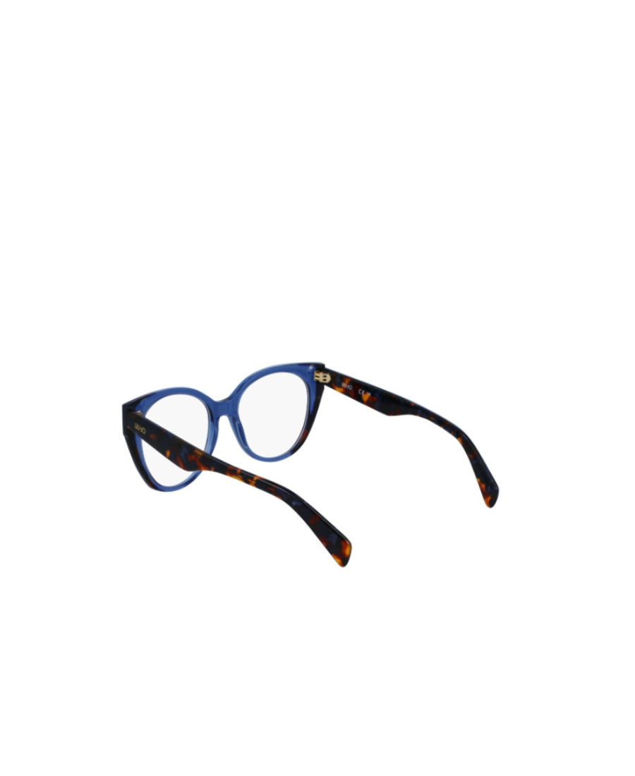 Liu •jo Logo Flat Mirror In Blue