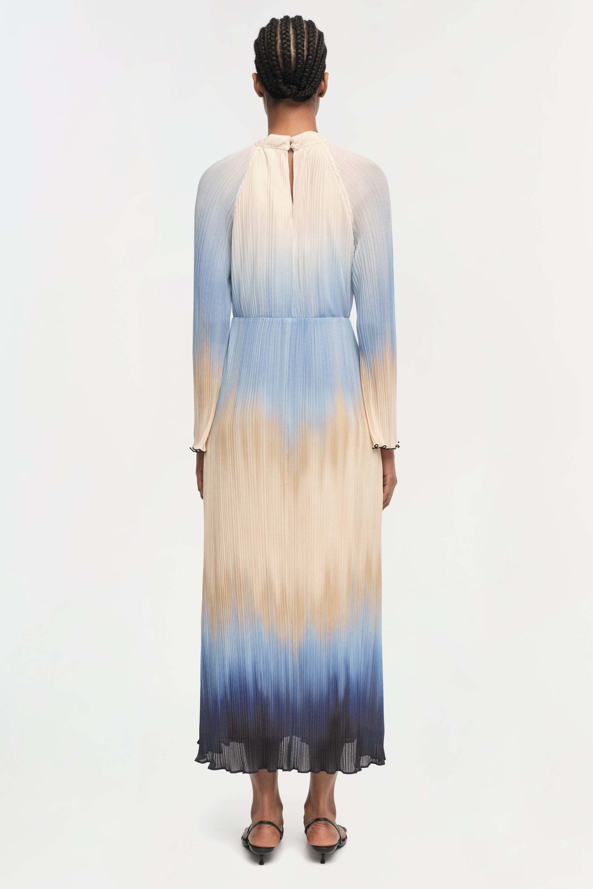 Shop Jonathan Simkhai Calina Dress In Blue
