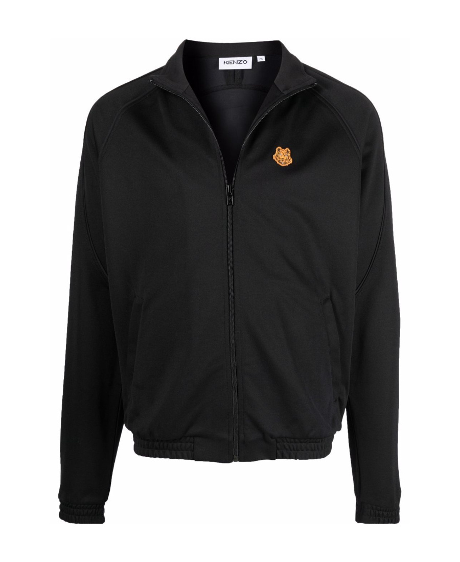 Kenzo Tiger Head Motif Sweatshirt In Black