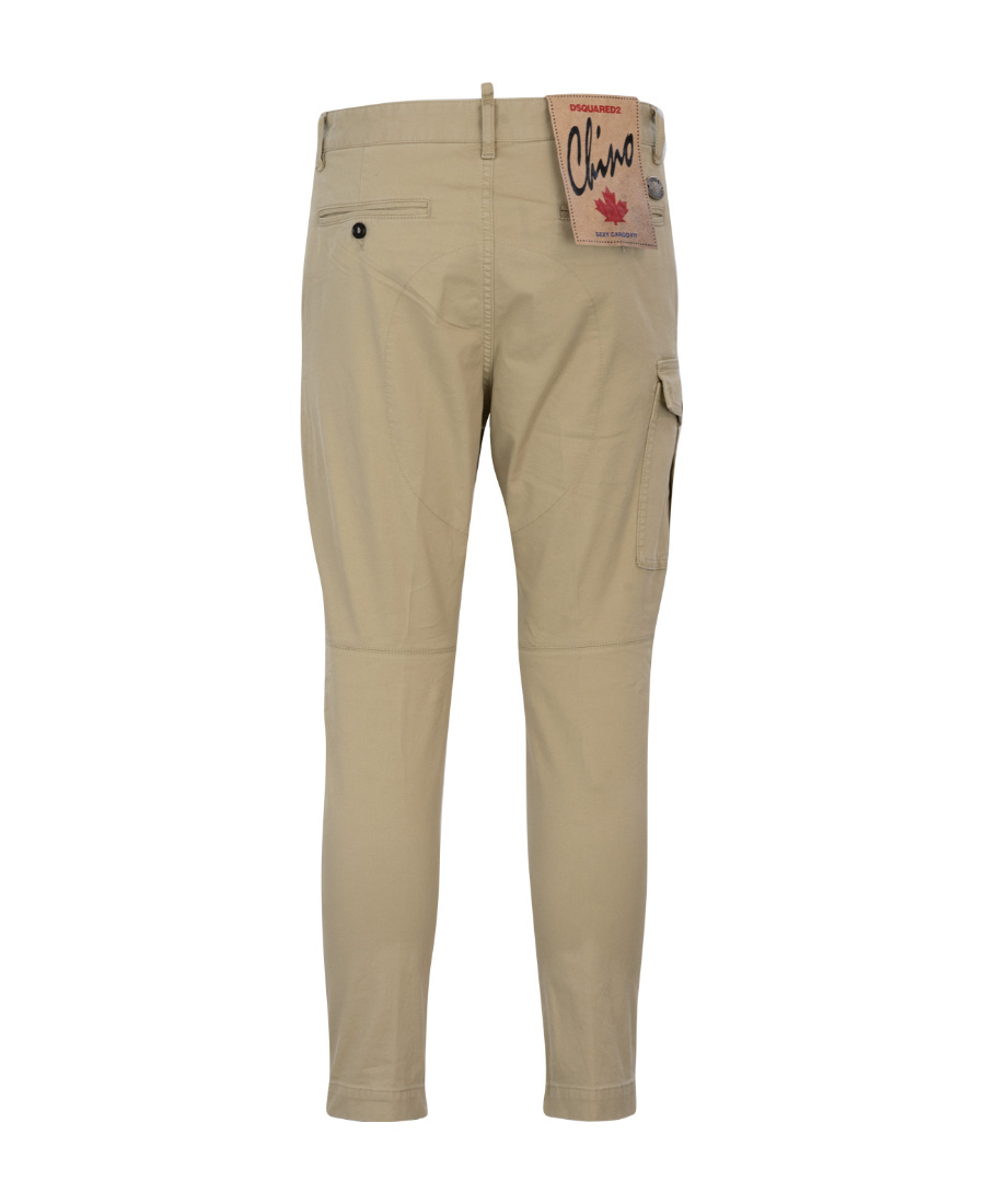 Dsquared2 'sexy Cargo' Pants In Nude