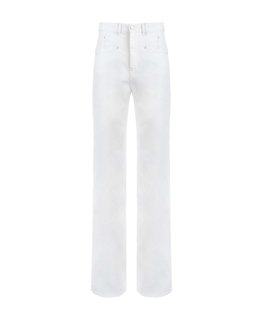 Isabel Marant Lemony Wide-leg Jeans