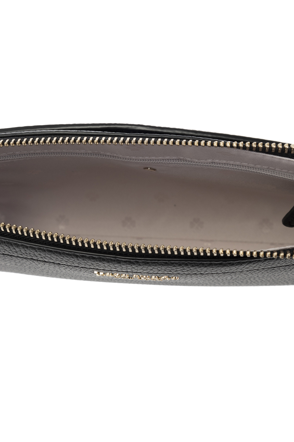 Shop Kate Spade Knott Leather Crossbody Bag In Black