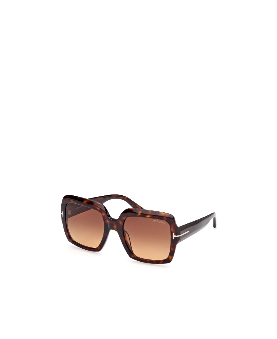 Tom Ford Eyewear Square-frame Sunglasses In Brown
