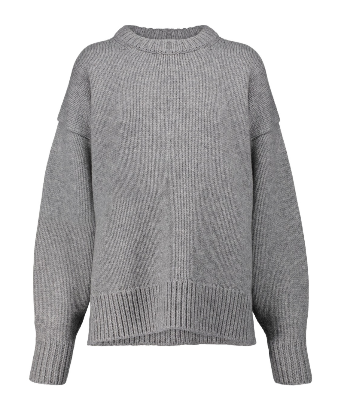 The Row Ophelia Wool & Cashmere Knit Sweater In Gray