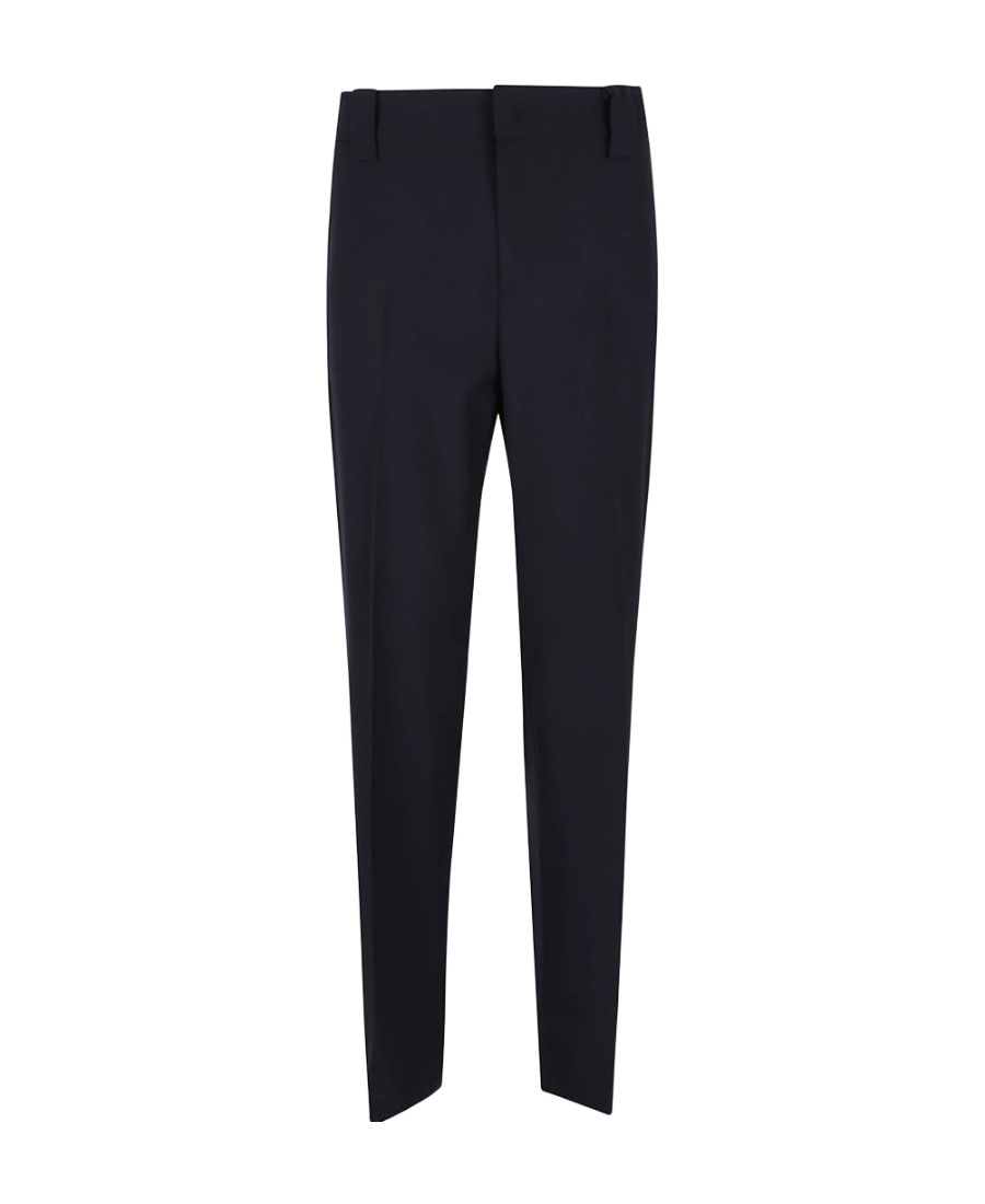 Valentino Tailored Virgin-wool Trousers In Black