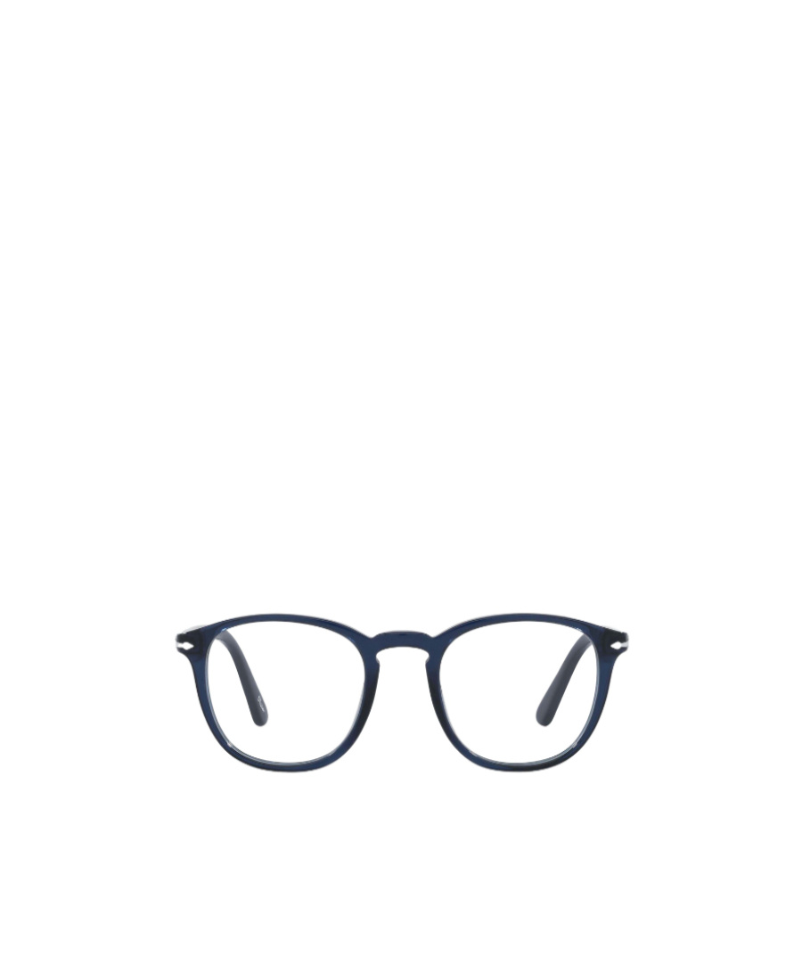 Persol Round Frame Glasses In Gray