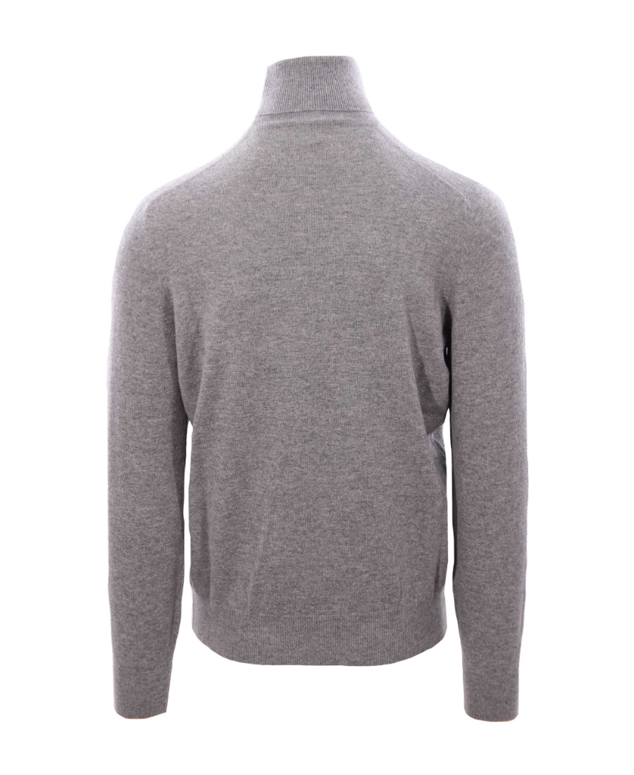 Brunello Cucinelli Turtleneck Sweater Long Sleeves In Gray