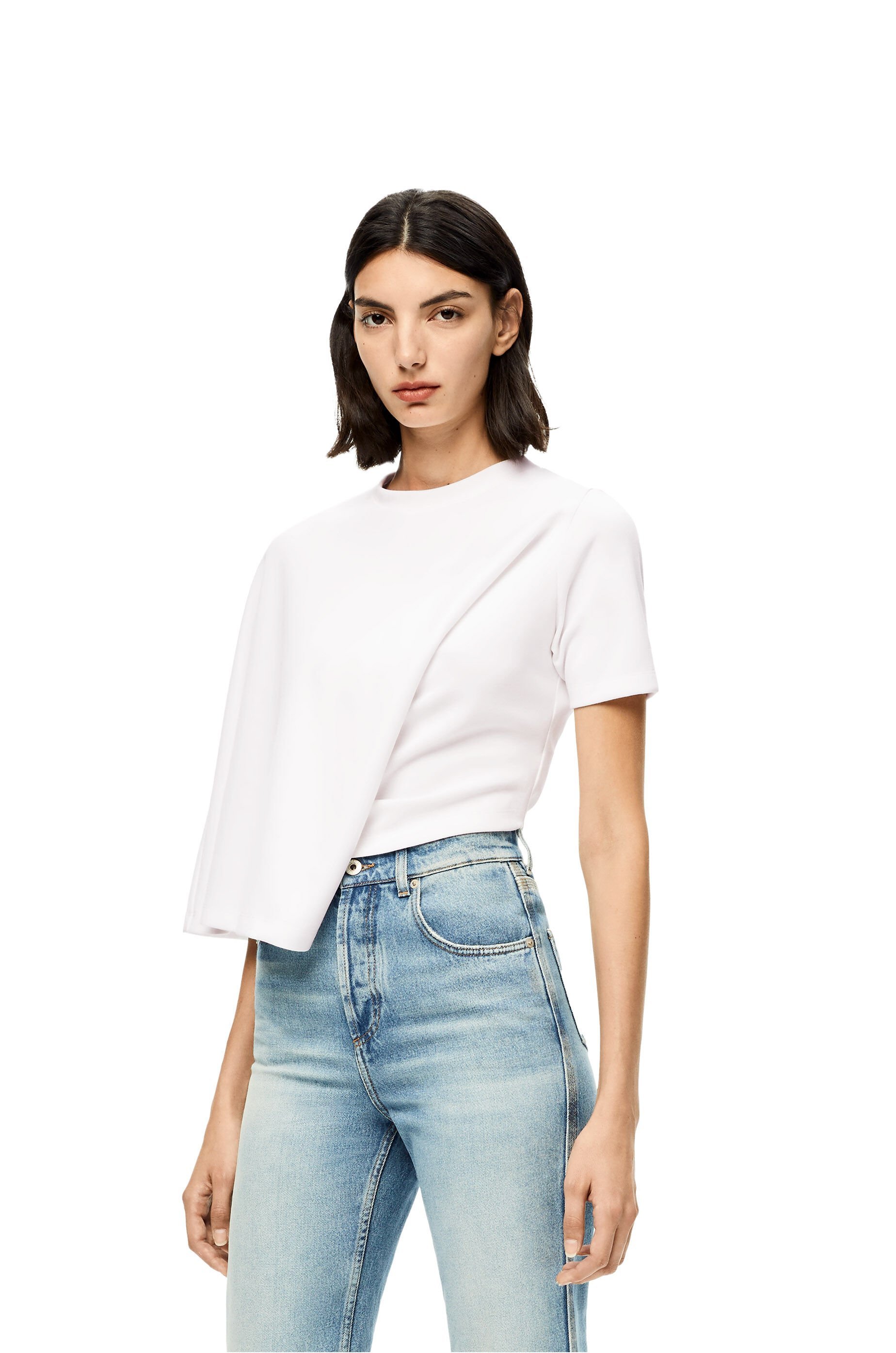 Loewe Logo T-shirt In White