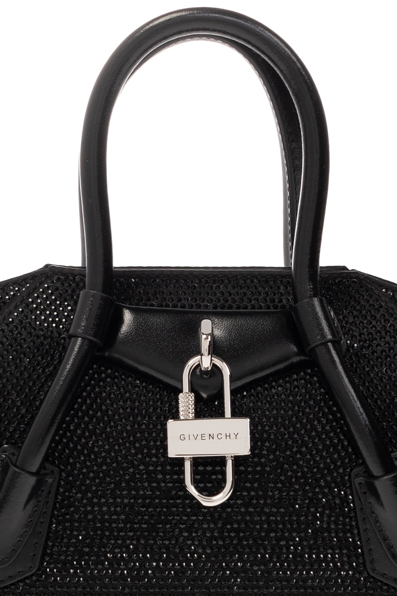 Givenchy Stretch Mini Shoulder Bag In Black