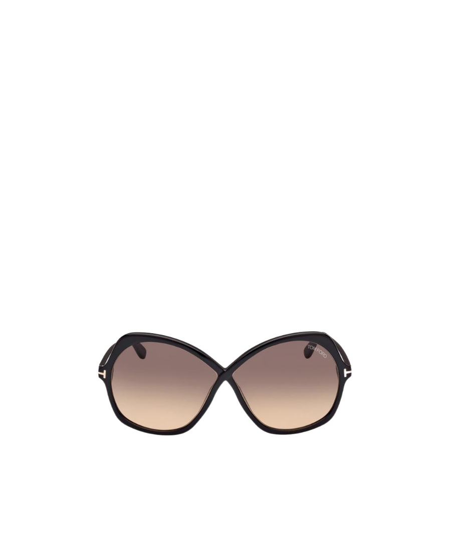 Tom Ford Rosemin Ft1013 01b Butterfly Sunglasses In Nude