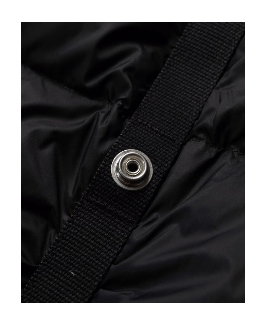 Rick Owens Liner Sleeveless Puffer Jacket In Black
