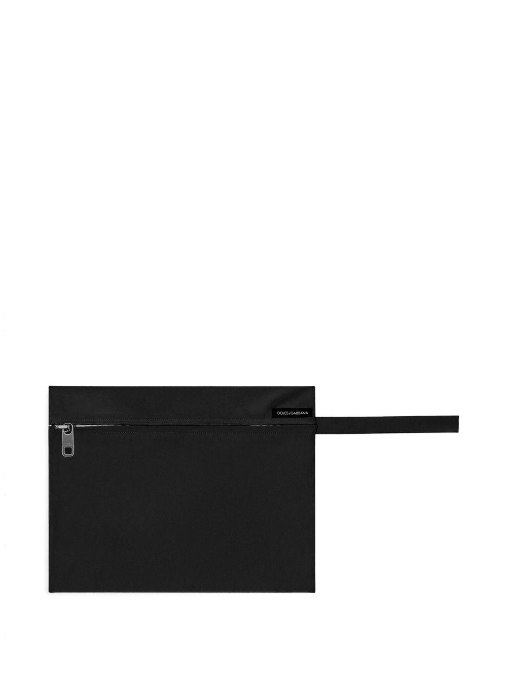 Dolce & Gabbana Logo-plaque Swim Trunks In Black