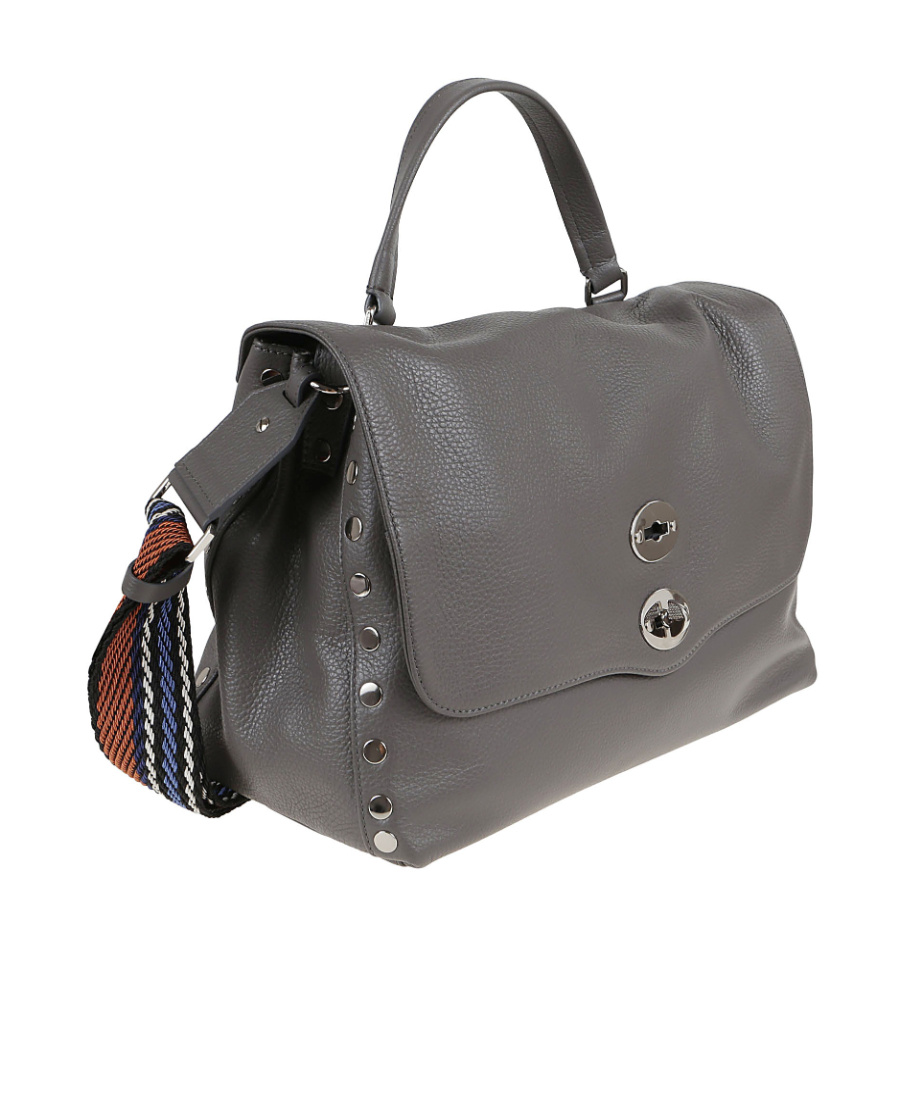 Zanellato Daily Shoulder Bag Removable Straps In Gray