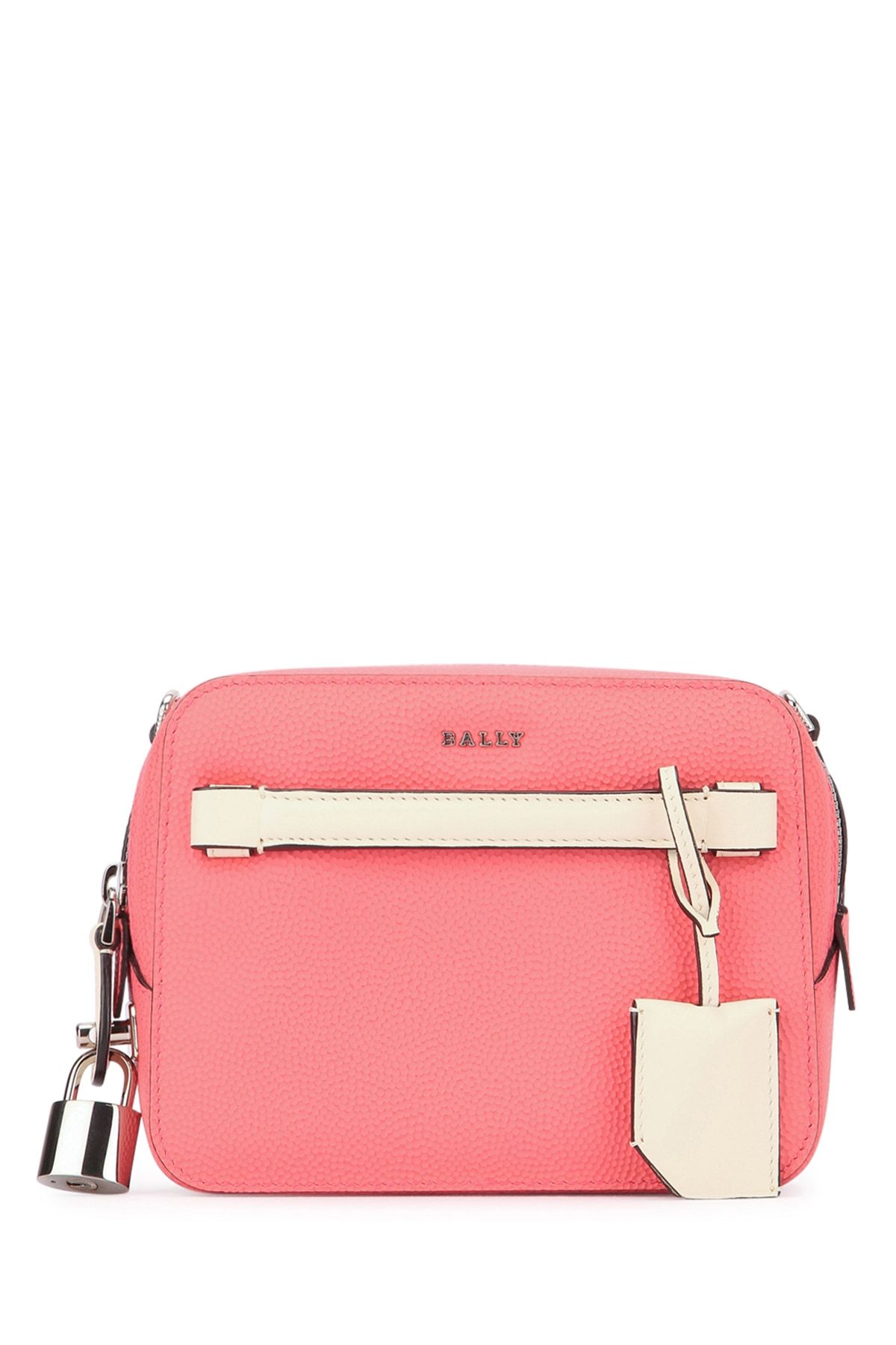 Bally Logo Handbag In Pink