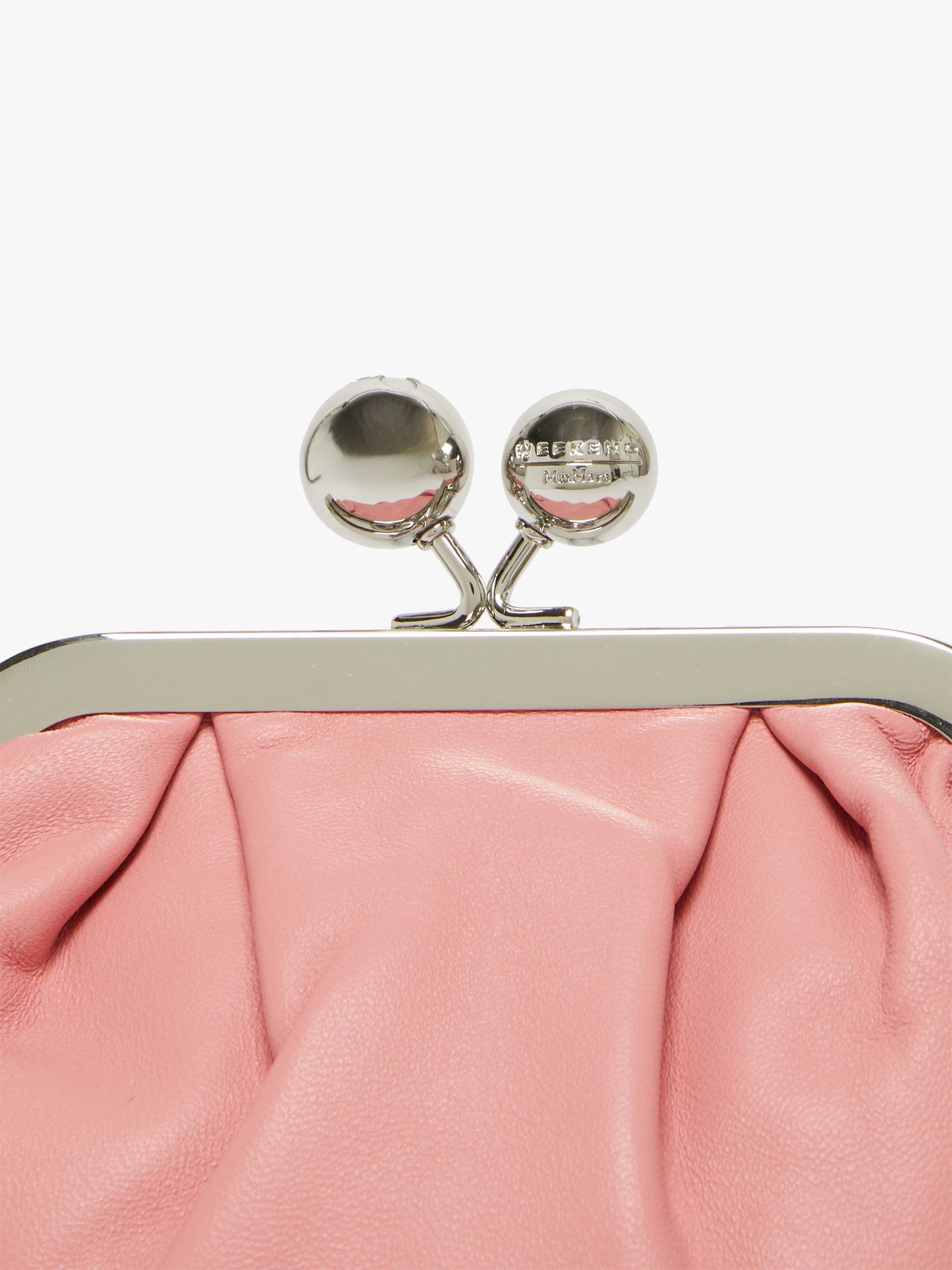 Weekend Max Mara Pasticcino Logo Cross-body In Pink