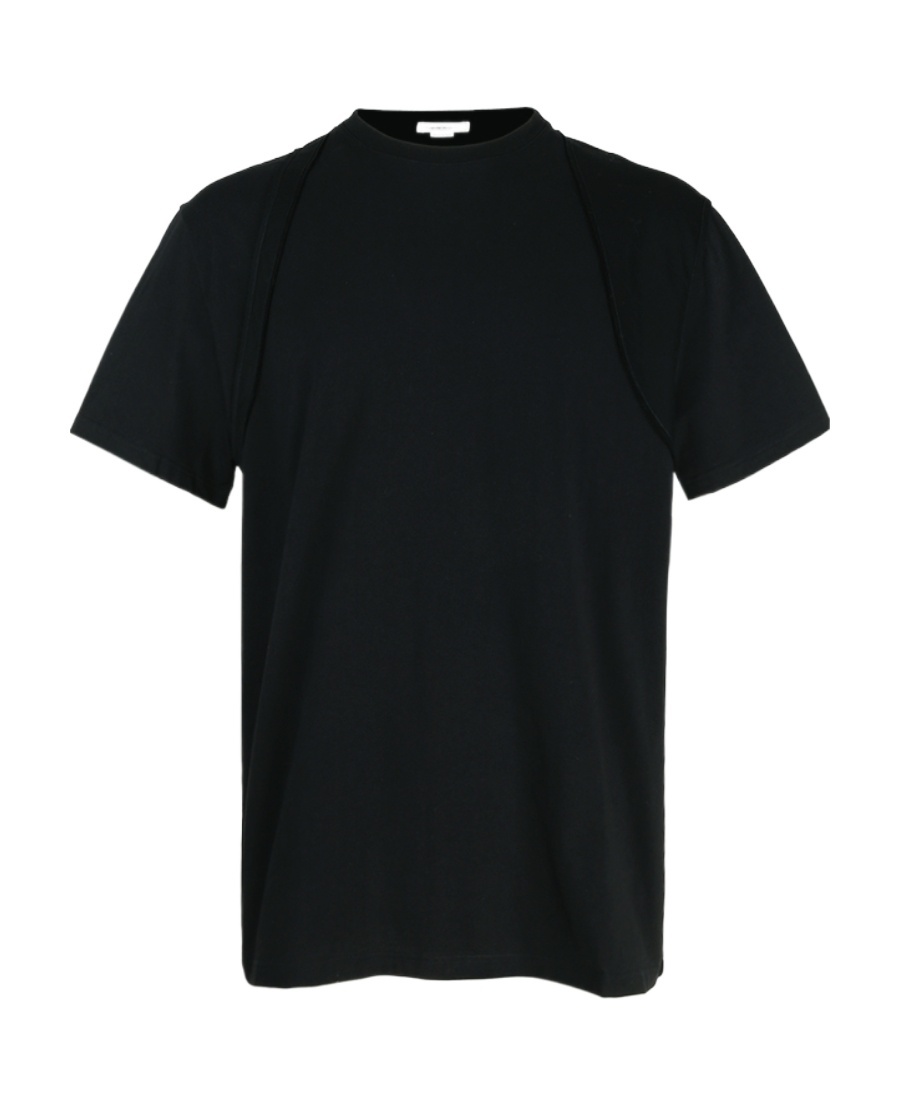 Alexander Mcqueen Short-sleeved T-shirt In Black