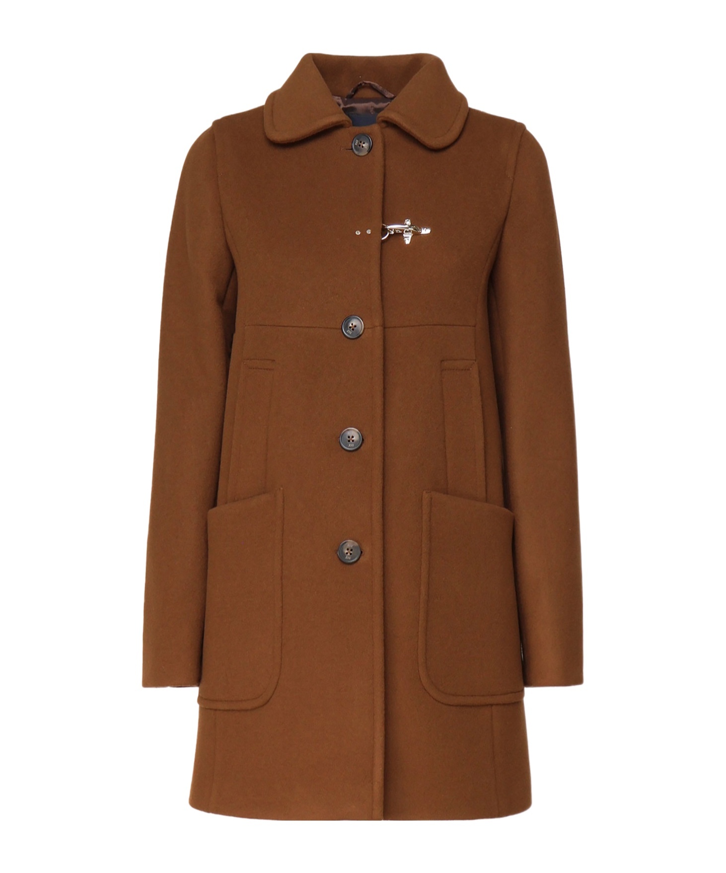 Fay Urban Coat In Brown