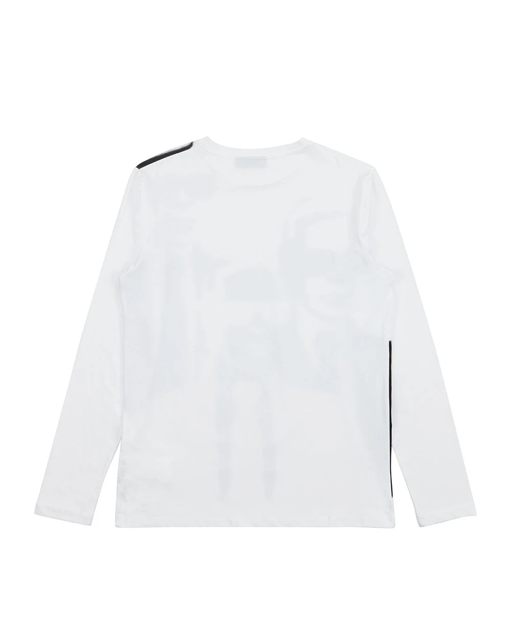 Karl Lagerfeld Long-sleeved Printed T-shirt In White
