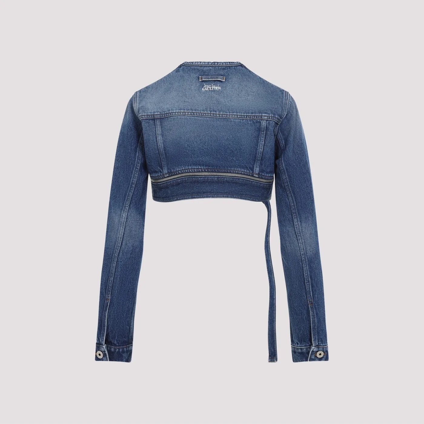 Jean Paul Gaultier Cropped Denim Jacket