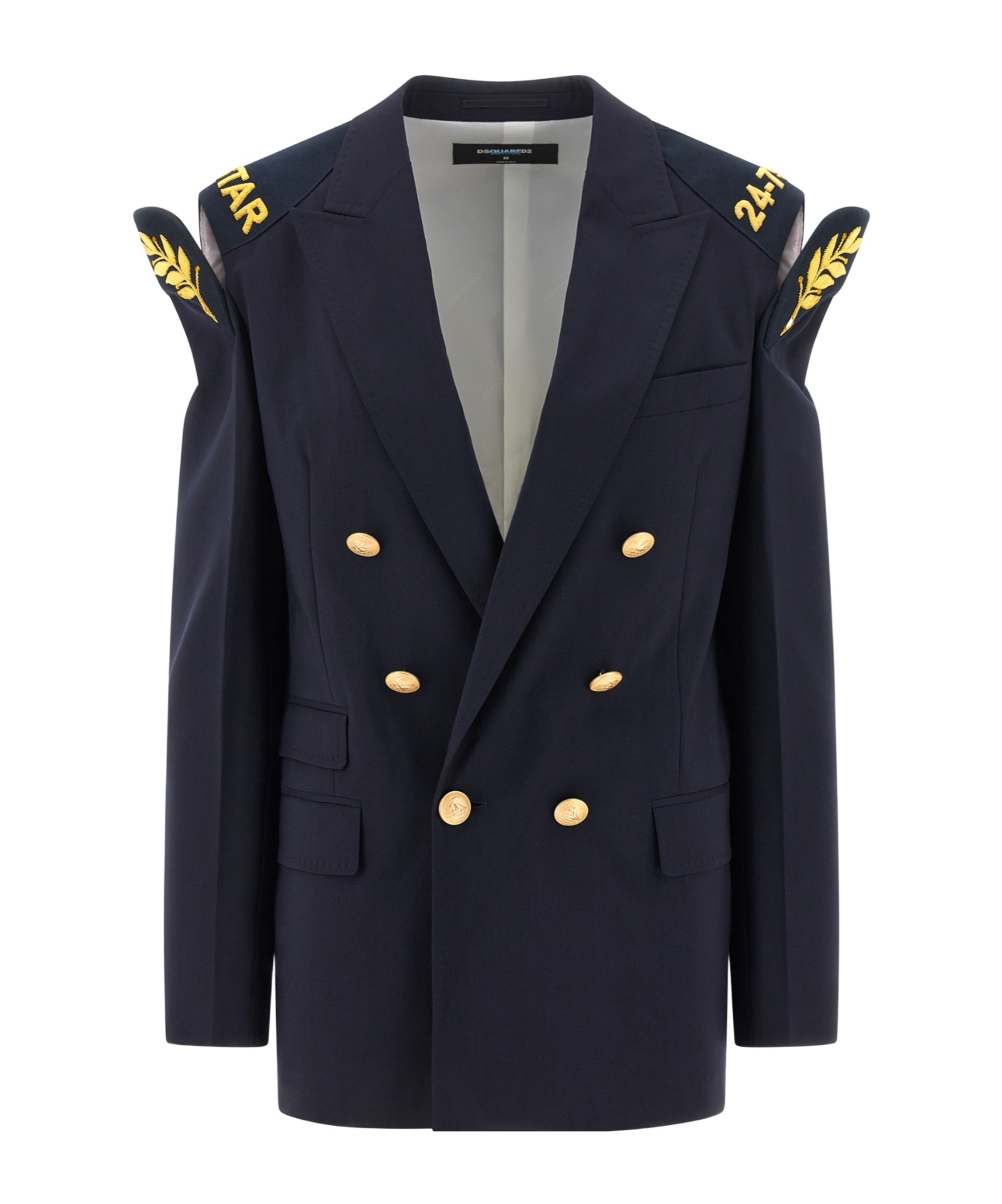 Dsquared2 X Bettter Double-breasted Blazer In Blue