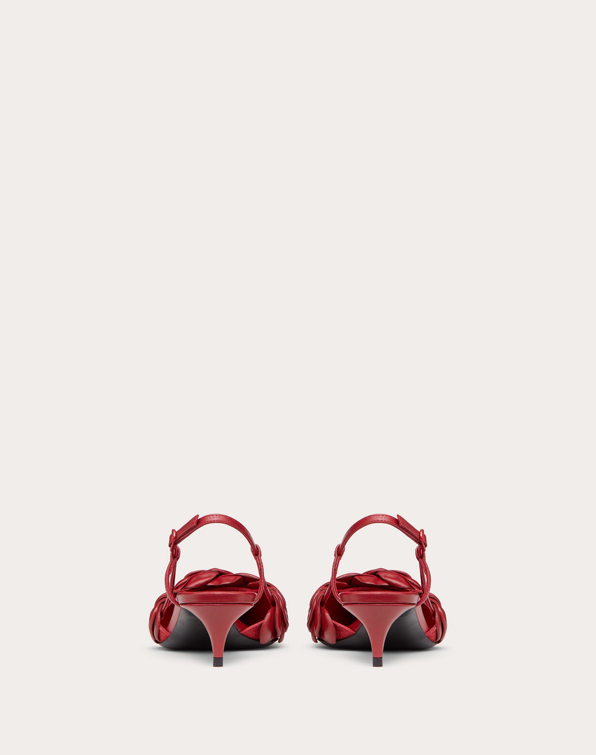 Valentino 03 Rose Edition 40mm Slingback Pumps In Red