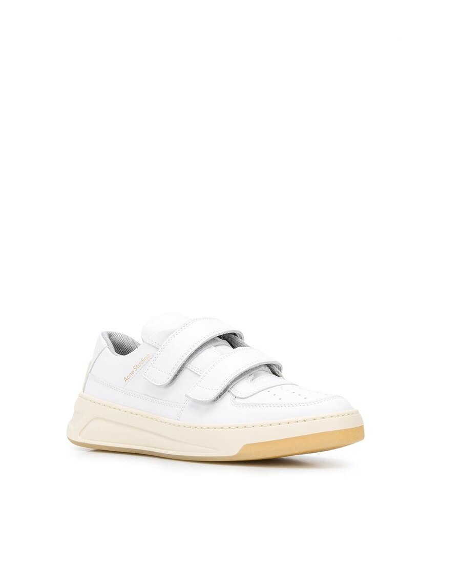 Acne Studios Perey Friend Sneakers In White