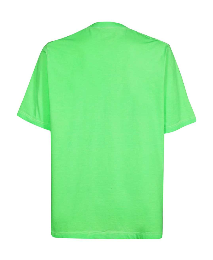 Dsquared2 Round-necked T-shirt In Green