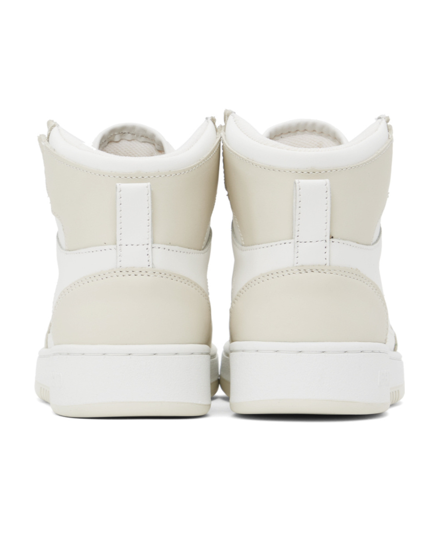 Axel Arigato Dice Hi Straps High-top Casual Sneakers In White