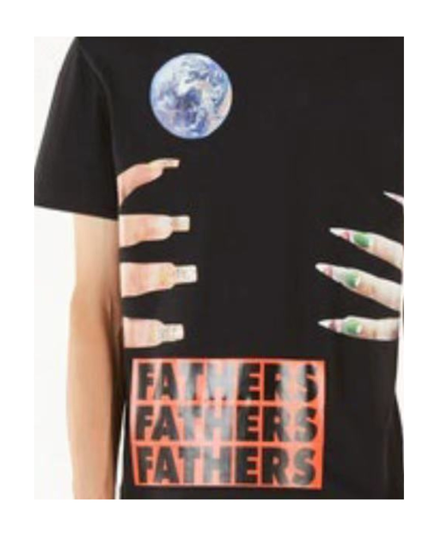 Raf Simons X Sterling Ruby Fathers T-shirt In Black