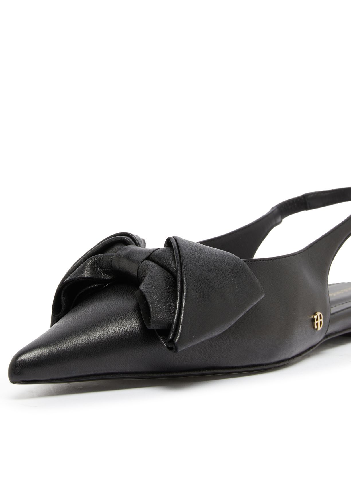 ANINE BING POINTED FLAT SANDALS