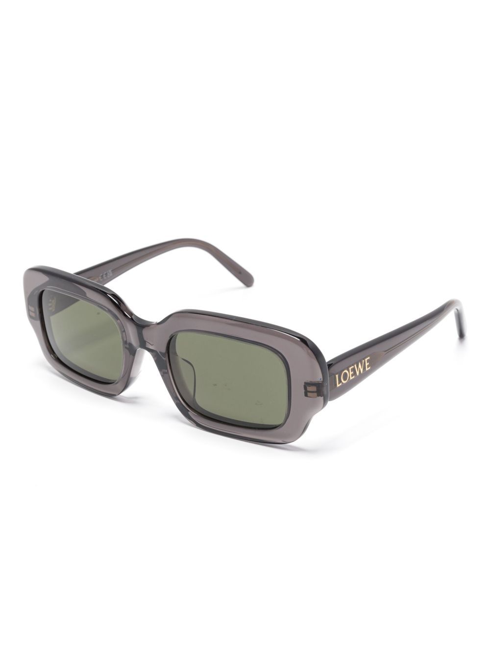 Loewe Rectangular Sunglasses In Gray