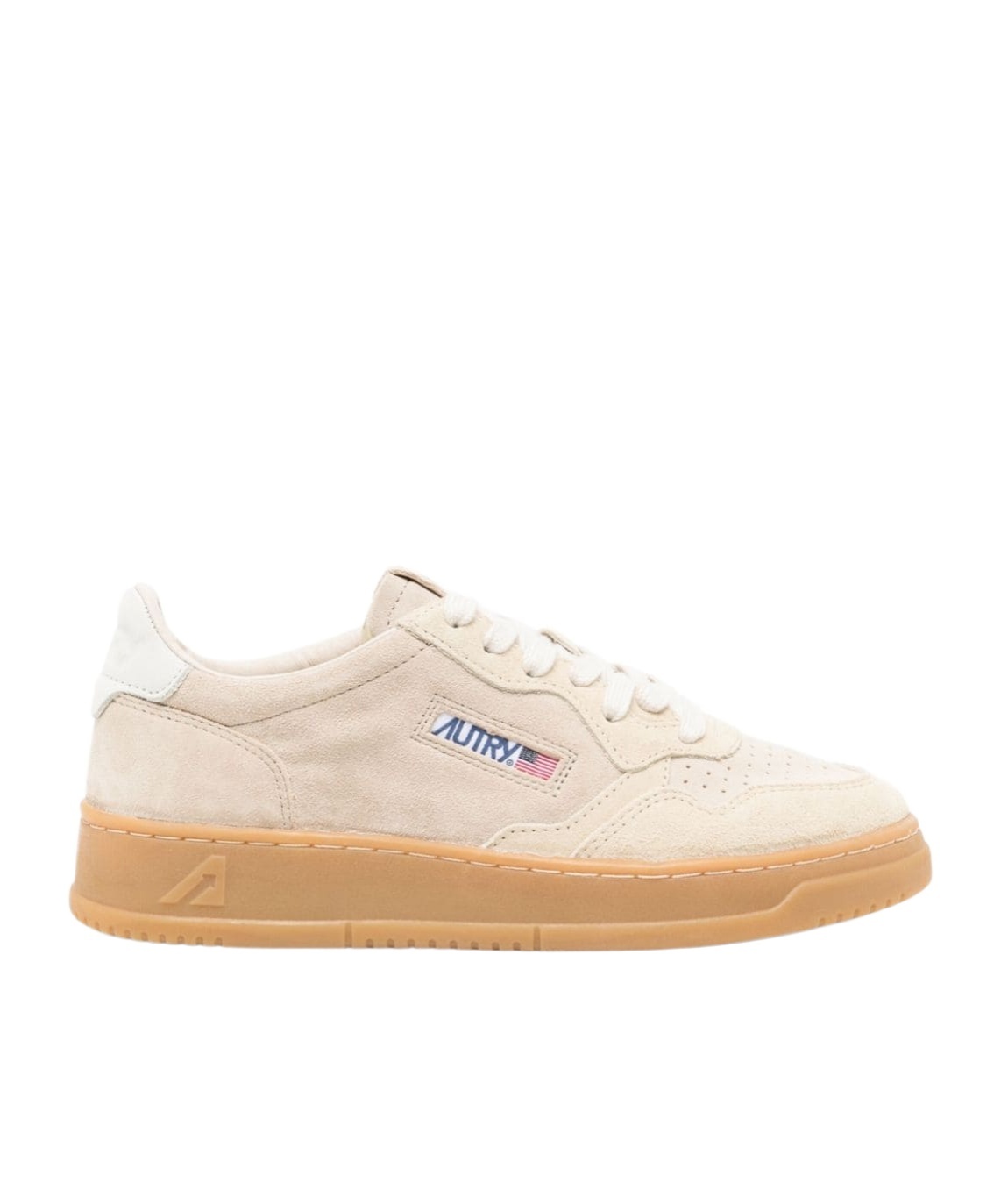 Shop Autry Medalist Sneakers In Nude
